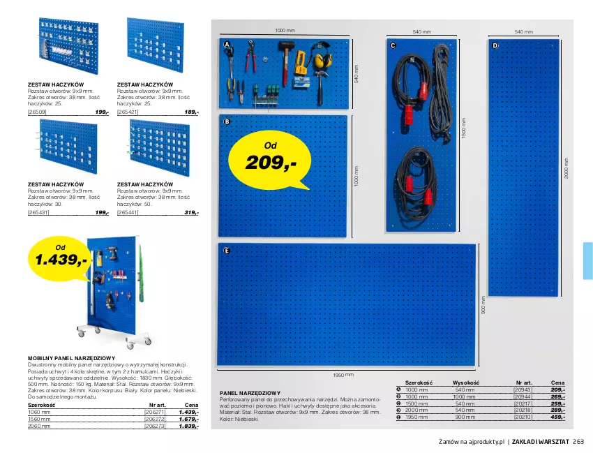 Gazetka promocyjna AJ Produkty - Marzec - ważna 01.03 do 31.03.2021 - strona 263 - produkty: Haczyk, Mobil, Sok, Uchwyty