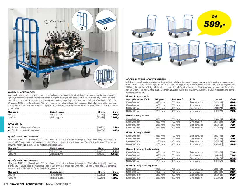 Gazetka promocyjna AJ Produkty - Marzec - ważna 01.03 do 31.03.2021 - strona 324 - produkty: Bieżnik, Piec, Półka, Por, Rama, Sok, Sport, Telefon, Tran, Wózek