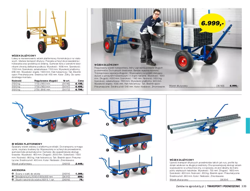 Gazetka promocyjna AJ Produkty - Marzec - ważna 01.03 do 31.03.2021 - strona 339 - produkty: Anew, Bieżnik, Klej, Mule, Por, Sok, Sport, Top, Tran, Wózek, Wózek transportowy