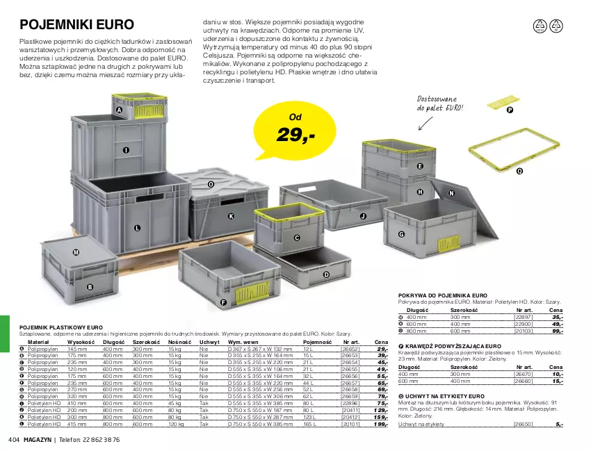 Gazetka promocyjna AJ Produkty - Marzec - ważna 01.03 do 31.03.2021 - strona 404 - produkty: Pojemnik, Pojemnik plastikowy, Pokrywa, Por, Sok, Sport, Telefon, Top, Tran, Uchwyty