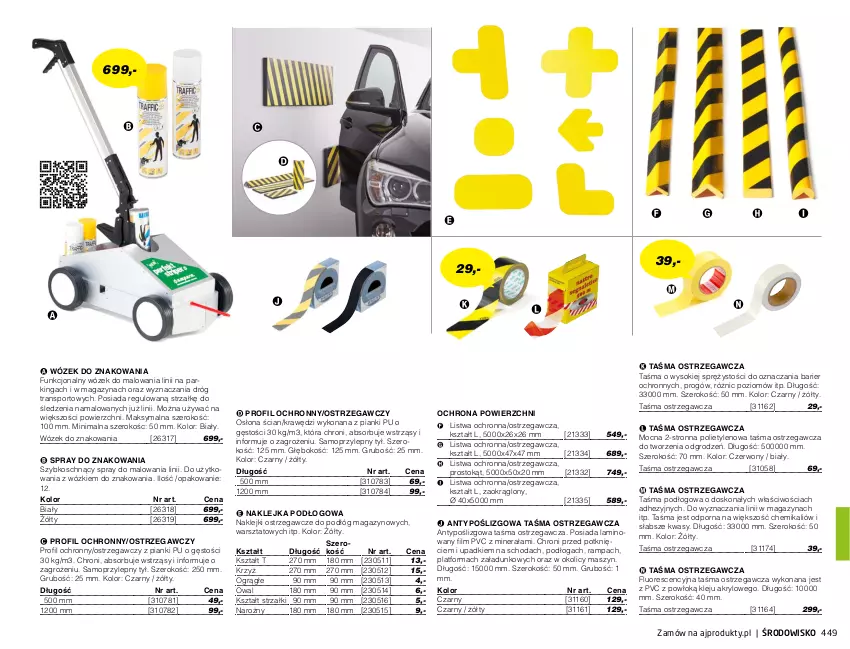 Gazetka promocyjna AJ Produkty - Marzec - ważna 01.03 do 31.03.2021 - strona 449 - produkty: Klej, Listwa, Mop, Por, Sok, Sport, Tran, Wózek