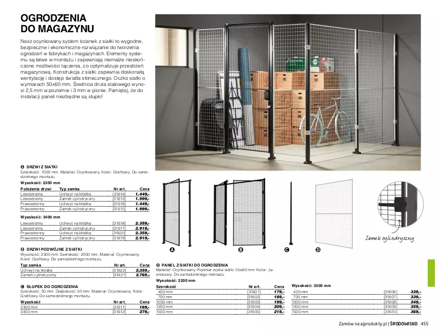 Gazetka promocyjna AJ Produkty - Marzec - ważna 01.03 do 31.03.2021 - strona 455 - produkty: Cynk, Drzwi, Fa, Gra, Mięta, Piec, Słupek, Sok