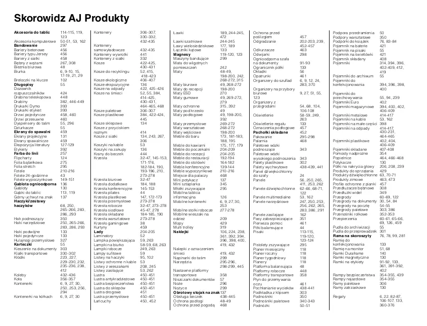 Gazetka promocyjna AJ Produkty - Marzec - ważna 01.03 do 31.03.2021 - strona 474 - produkty: Bieżnia, Biurka, Biurko, Biuro, Długopis, Dozownik, Drabina, Drukarki, Drzwi, Ekrany, Fa, Fotel, Gra, Haczyk, Klej, Koc, Komputer, Kosz, Krzesło, LG, Meble, Młot, Mobil, Monitor, Mop, Nalepki, Noż, Nożyce, Odkurzacz, Odkurzacze, Organizer, Piec, Pistolet, Podkład, Podkładka, Pojemnik, Por, Rama, Regał, Ser, Siedzisko, Sok, Sport, Stojak, Szafa, Szyny, Teleskop, Tera, Tran, Wieszak, Wrotki