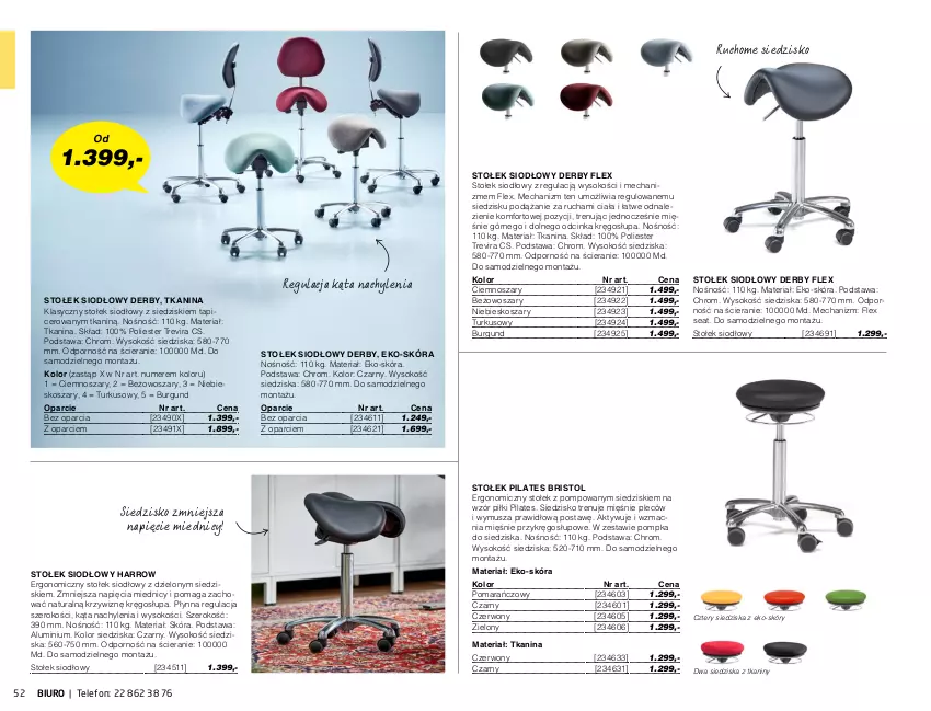 Gazetka promocyjna AJ Produkty - Marzec - ważna 01.03 do 31.03.2021 - strona 52 - produkty: Biuro, Inka, Kosz, Mus, Pompka, Por, Siedzisko, Sok, Stołek, Telefon