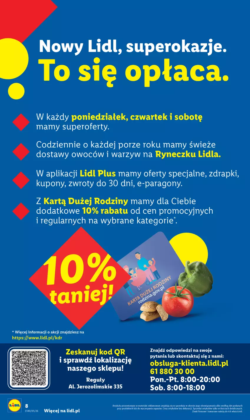 Gazetka promocyjna Lidl - Lidl w Regułach - ważna 29.01 do 07.02.2026 - strona 8 - produkty: Por, Ser