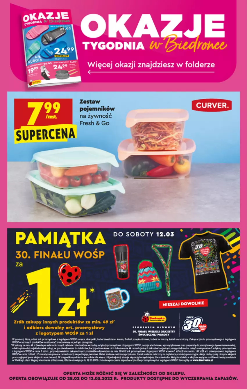 Gazetka promocyjna Biedronka - W tym tygodniu - ważna 28.02 do 05.03.2022 - strona 62 - produkty: Fa, LG, Pojemnik