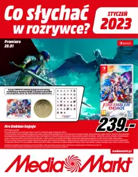 Gazetka promocyjna Media Markt - Gazetka Media Markt - Gazetka - ważna od 31.01 do 31.01.2023 - strona 1 - produkty: Nintendo Switch, Ser, Rum, Gry, Gra, Divine, Klej, Tera