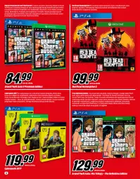 Gazetka promocyjna Media Markt - Gazetka Media Markt - Gazetka - ważna od 31.01 do 31.01.2023 - strona 4 - produkty: Sok, Ser, Rum, Mus, Koc, Gry, Gra, Red Dead Redemption 2, Cyberpunk 2077, Red Dead Redemption, Grand Theft Auto: San Andreas, Grand Theft Auto V, Fa