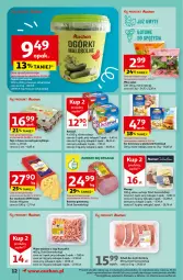 Gazetka promocyjna Auchan - Gazetka Koszyk Oszczędności Auchan Supermarket Auchan - Gazetka - ważna od 22.05 do 22.05.2024 - strona 12 - produkty: Kurczak, Pierogi, Mięso mielone, Ser, Jaja, Actimel, Sałat, Kotlet, Hochland, Mięso, Schab bez kości