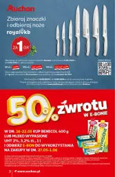 Gazetka promocyjna Auchan - Gazetka Koszyk Oszczędności Auchan Supermarket Auchan - Gazetka - ważna od 22.05 do 22.05.2024 - strona 2 - produkty: Benecol, Telefon, Papier, Mleko, Fa