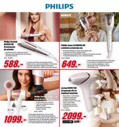 Gazetka promocyjna Media Markt - Gazetka Media Markt - Gazetka - ważna od 30.10 do 30.10.2021 - strona 16 - produkty: Piec, Gra, Philips, Lokówka, Prostownica do włosów, Masażer, Silan, Lokówka automatyczna, Bikini, Procesor, Suszarka, Akumulator