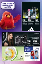 Gazetka promocyjna Auchan - Gazetka Znane Marki Hipermarket Auchan - Gazetka - ważna od 17.06 do 17.06.2026 - strona 26 - produkty: Por, Dezodorant, Adidas, Schwarzkopf, Szampon, Syoss, Maska, Farba do włosów, Fa