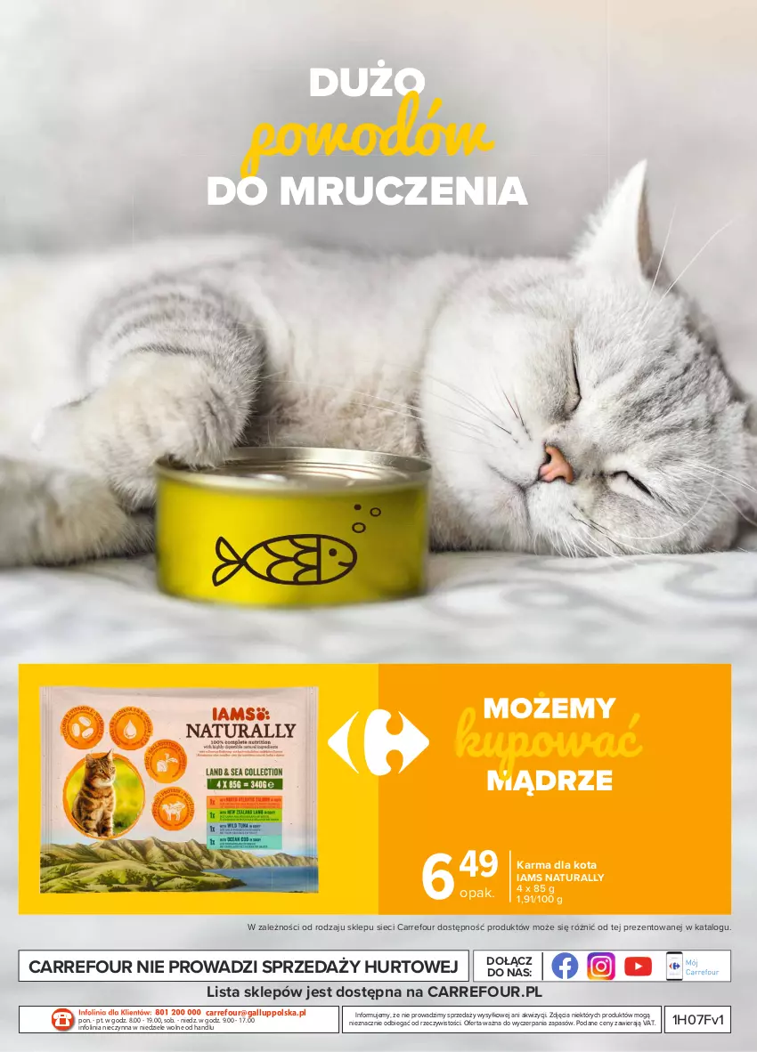 Gazetka promocyjna Carrefour - Gazetka Dla przyjaciół wszystko mamy - ważna 15.02 do 27.02.2021 - strona 12 - produkty: Iams, O nas