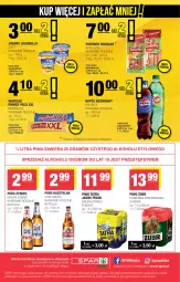 Gazetka promocyjna Spar - Spar-Mini - Gazetka - ważna od 03.09 do 03.09.2025 - strona 4 - produkty: Piwo, Parówki sokoliki, Sok, Prince Polo, Kasztelan, Sokołów, Bell, Jogurt, Parówki, Wafelek, Tatra, Pepsi, Carlsberg, Napój gazowany, Bella, Jogobella, Napój