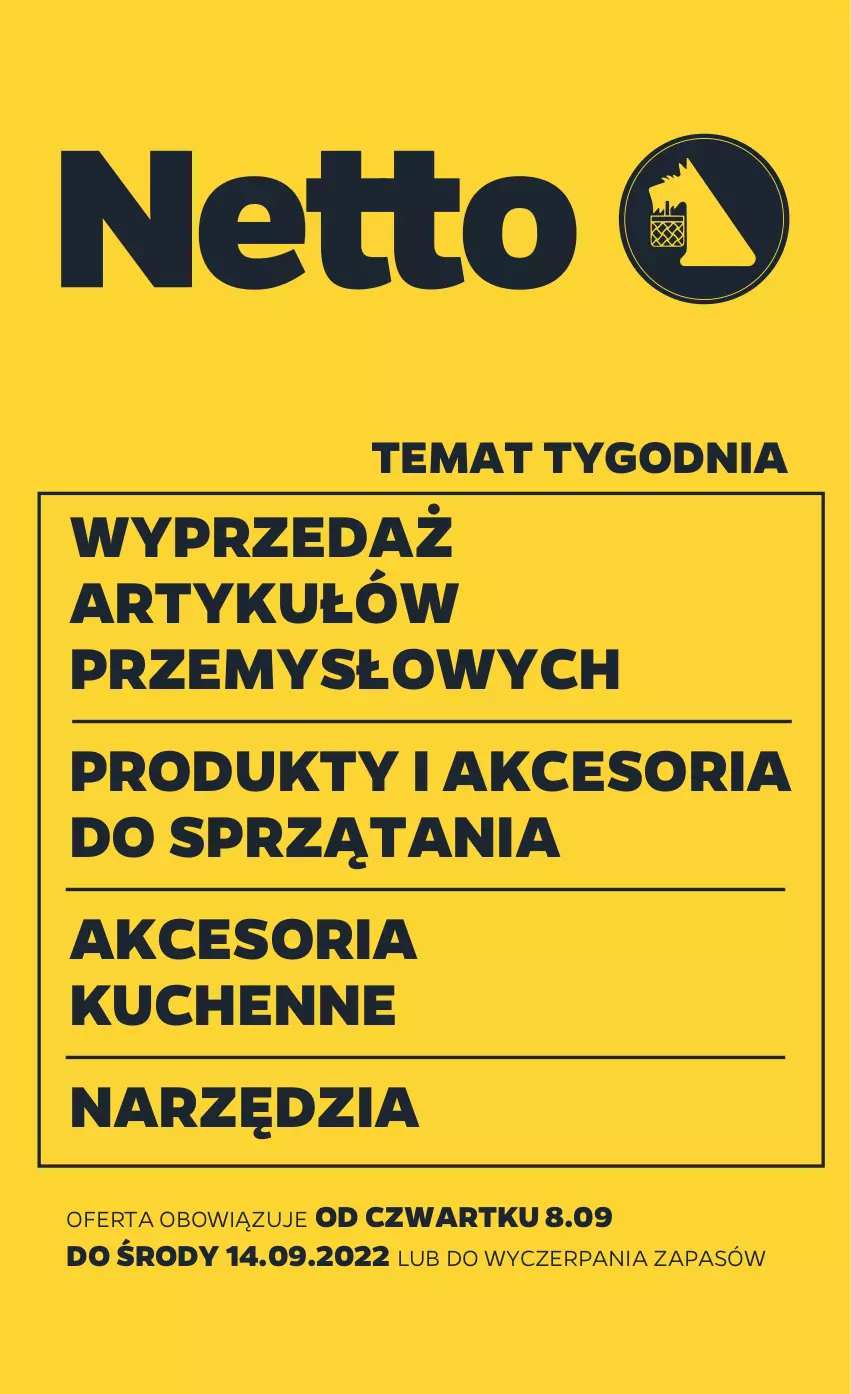 Gazetka promocyjna Netto - Akcesoria i dodatki - ważna 08.09 do 14.09.2022 - strona 1