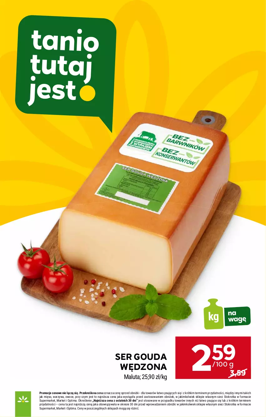 Gazetka promocyjna Stokrotka - Market - ważna 16.04 do 22.04.2026 - strona 16 - produkty: Gouda, HP, Ser