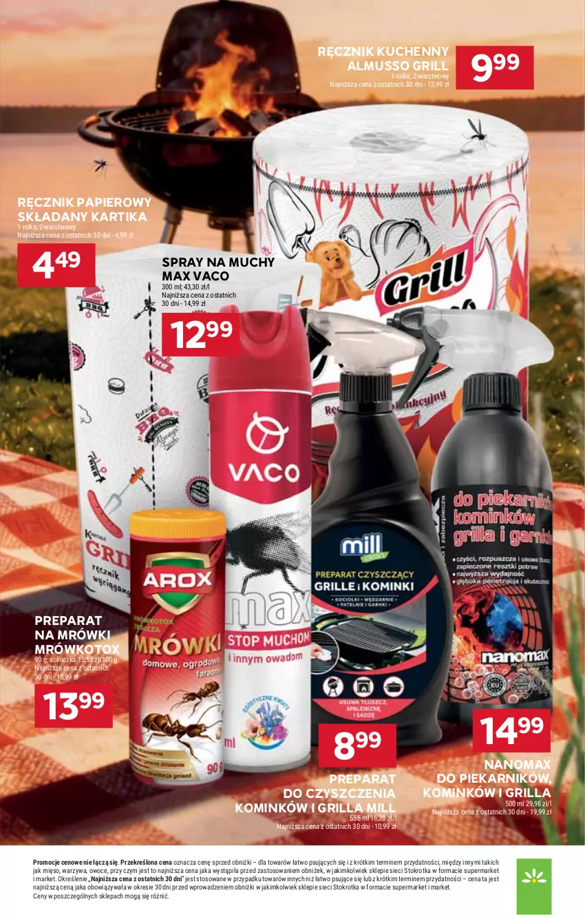 Gazetka promocyjna Stokrotka - Market - ważna 16.04 do 22.04.2026 - strona 35 - produkty: Grill, HP, Mus, Nanomax, Papier, Piekarnik, Preparat do czyszczenia, Ręcznik, Ręcznik kuchenny