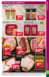 Gazetka promocyjna Stokrotka - Market - Gazetka - ważna od 22.04 do 22.04.2026 - strona 15 - produkty: Kurczak, Warzywa, Sok, Sokołów, Parówki, Szynka, Optima, Szponder wołowy, Owoce, Kabanos, Mięso