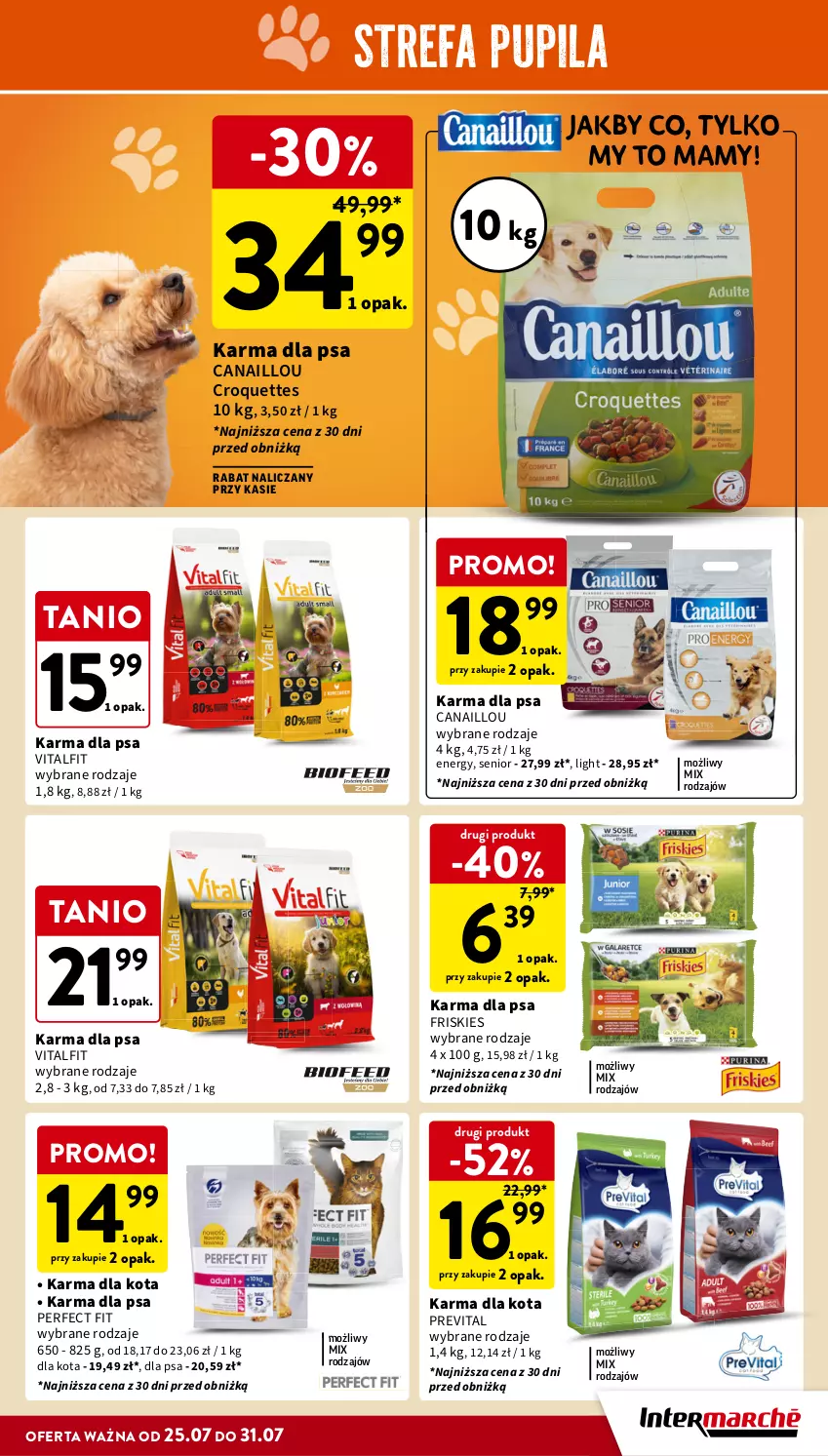 Gazetka promocyjna Intermarche - Gazetka Intermarche - ważna 25.07 do 31.07.2024 - strona 27 - produkty: Canaillou, Fa, Friskies