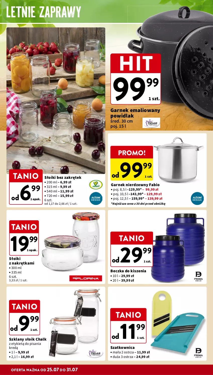 Gazetka promocyjna Intermarche - Gazetka Intermarche - ważna 25.07 do 31.07.2024 - strona 36 - produkty: Fa, Garnek, Szatkownica