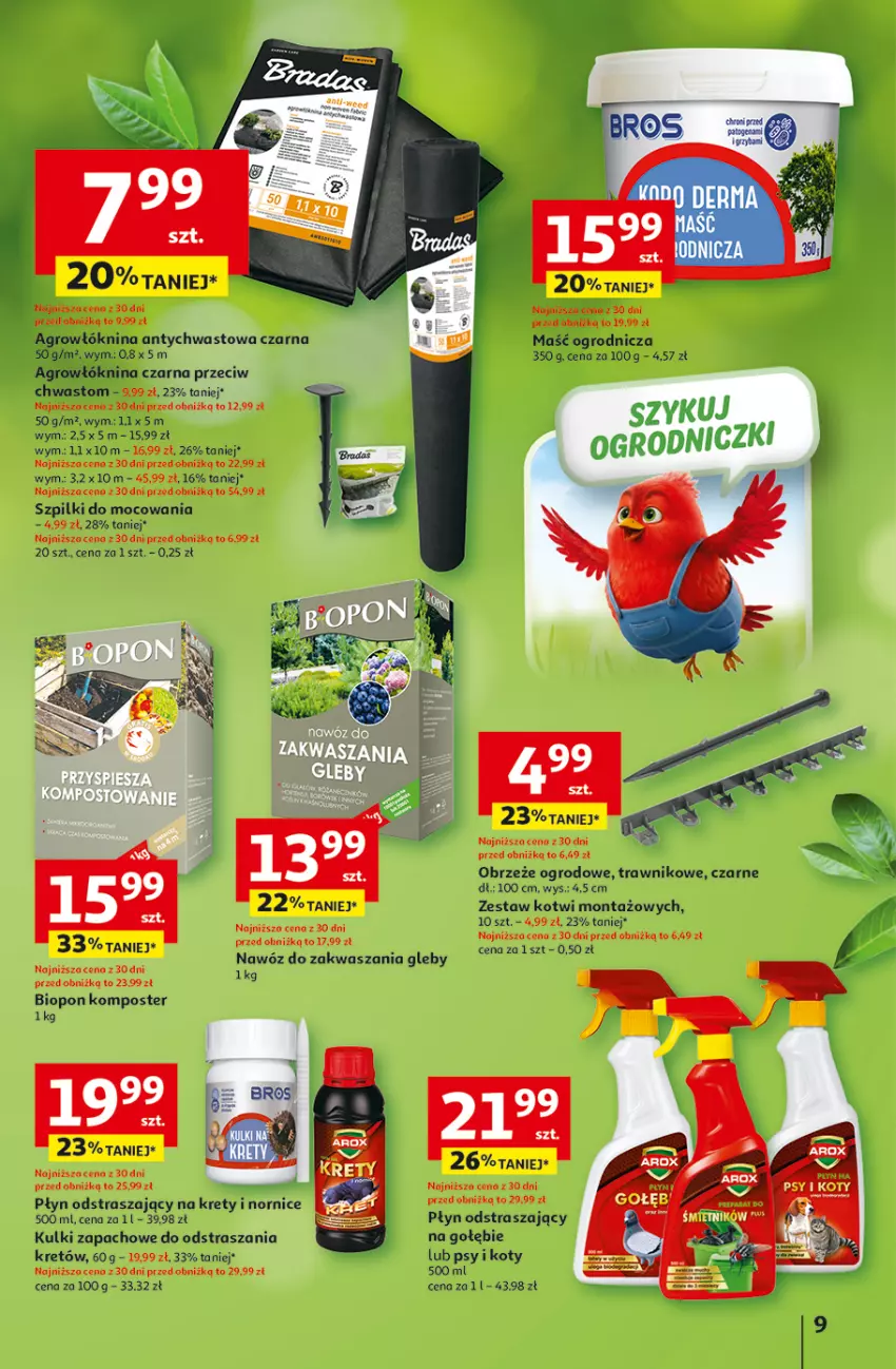 Gazetka promocyjna Auchan - Gazetka Strefa Ogród Hipermarket Auchan - ważna 12.03 do 04.04.2026 - strona 9 - produkty: Kret, Nawóz