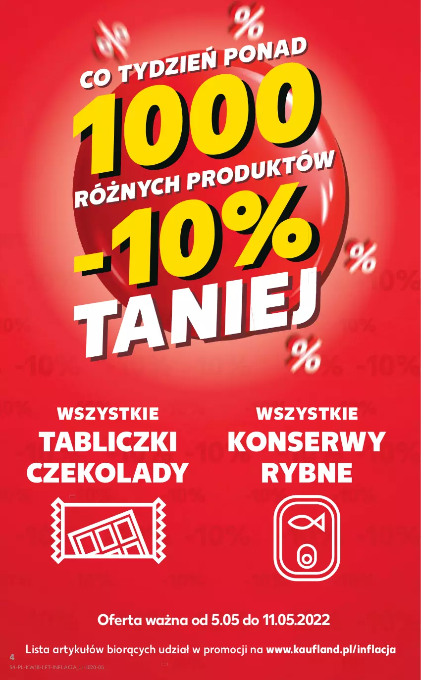 Gazetka promocyjna Kaufland - OFERTA TYGODNIA - ważna 05.05 do 11.05.2022 - strona 4 - produkty: Ser