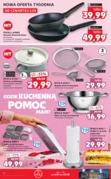 Gazetka promocyjna Kaufland - OFERTA TYGODNIA - Gazetka - ważna od 11.05 do 11.05.2022 - strona 36 - produkty: Papier, Tarka wielofunkcyjna, Garnek, Stojak, Zestaw sitek, Tarka, Sitko, Ręcznik, Patelnia