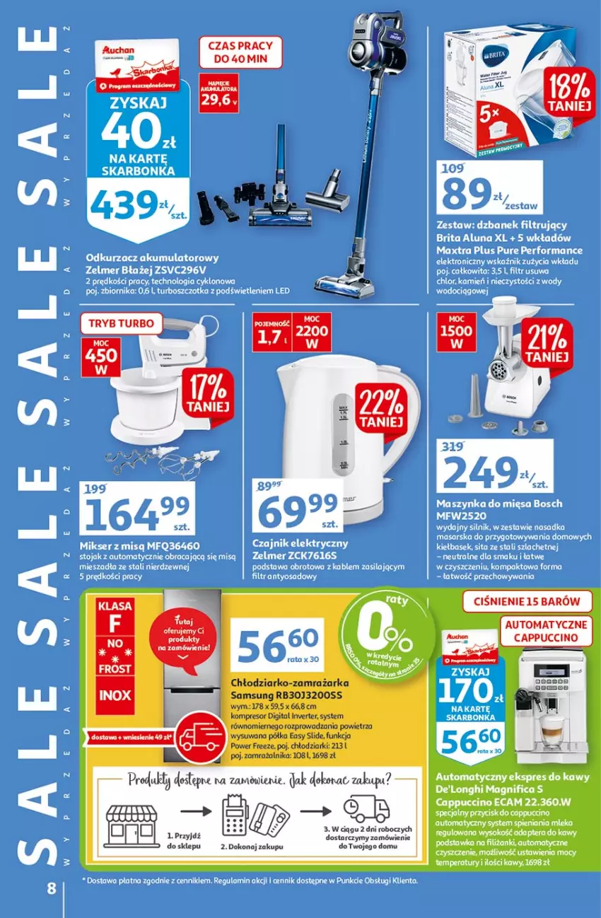 Gazetka promocyjna Auchan - Sale Hipermarkety - ważna 24.06 do 30.06.2021 - strona 8 - produkty: Cappuccino, Sok, Tera