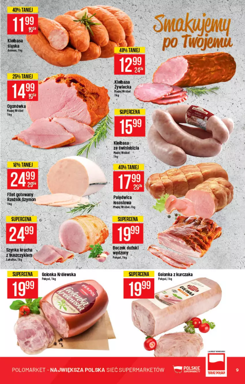 Gazetka promocyjna PoloMarket - Gazetka pomocyjna - ważna 12.01 do 18.01.2022 - strona 9 - produkty: Boczek, Kurczak, Pekpol