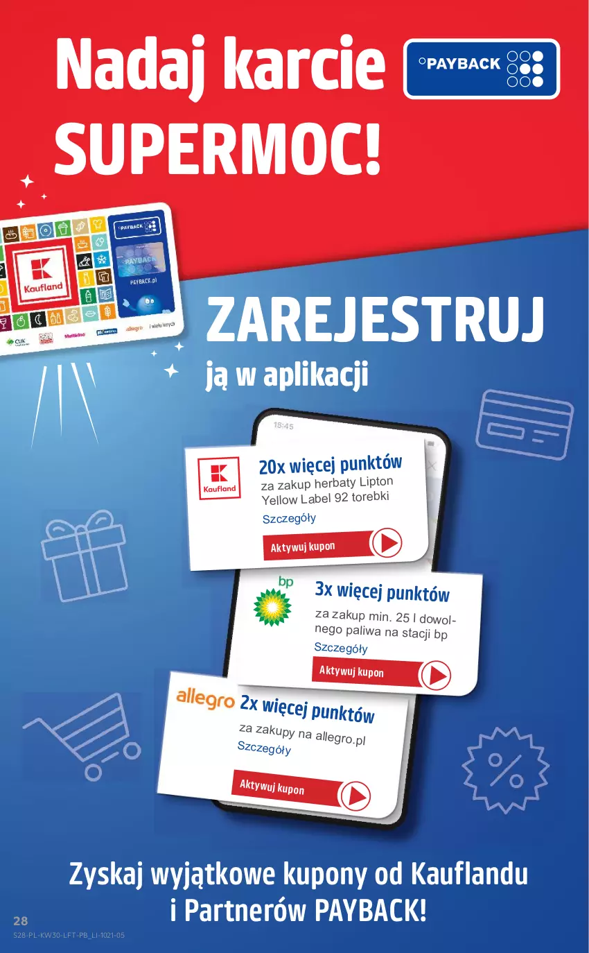 Gazetka promocyjna Kaufland - OFERTA TYGODNIA - ważna 29.07 do 04.08.2021 - strona 28 - produkty: Allegro, Lipton