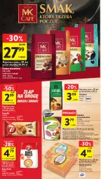 Gazetka promocyjna Intermarche - Gazetka Intermarche - Gazetka - ważna od 05.07 do 05.07.2023 - strona 26 - produkty: Ser, Bake Rolls, Orzeszki, Kawa ziarnista, Królewski, Migdały, Kawa, Wafle, Rogal, Rodzynki, Deser, Migdały w czekoladzie, Herbata, Fa