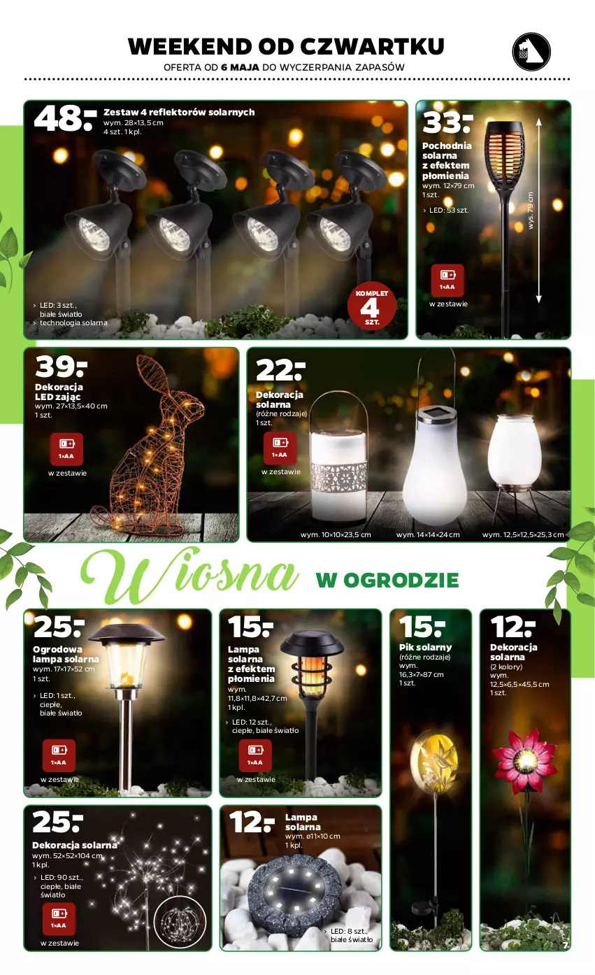 Gazetka promocyjna Netto - Rower - ważna 04.05 do 08.05.2021 - strona 7 - produkty: Dekoracja LED, Lampa, Reflektor