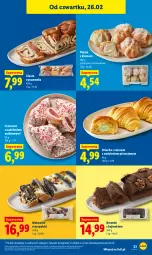 Gazetka promocyjna Lidl - Oferta ważna od 26.02 do 28.02 - Gazetka - ważna od 28.02 do 28.02.2026 - strona 23 - produkty: Croissant, Makowiec, Brownie