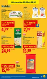 Gazetka promocyjna Lidl - Oferta ważna od 26.02 do 28.02 - Gazetka - ważna od 28.02 do 28.02.2026 - strona 29 - produkty: Cheddar, Ser, Ser tylżycki, Danone, Piątnica, Kawa, Mlekovita, Pilos, Danio, Twój Smak, Ser twarogowy, Gouda, Mleko