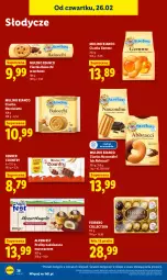 Gazetka promocyjna Lidl - Oferta ważna od 26.02 do 28.02 - Gazetka - ważna od 28.02 do 28.02.2026 - strona 36 - produkty: Ciastka, Praliny, Ferrero, Kinder