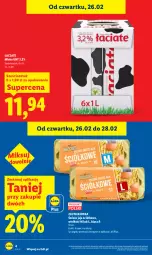 Gazetka promocyjna Lidl - Oferta ważna od 26.02 do 28.02 - Gazetka - ważna od 28.02 do 28.02.2026 - strona 4 - produkty: Jaja, Mleko