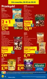 Gazetka promocyjna Lidl - Oferta ważna od 26.02 do 28.02 - Gazetka - ważna od 28.02 do 28.02.2026 - strona 40 - produkty: Pistacje, Gra, Migdały, Imbir