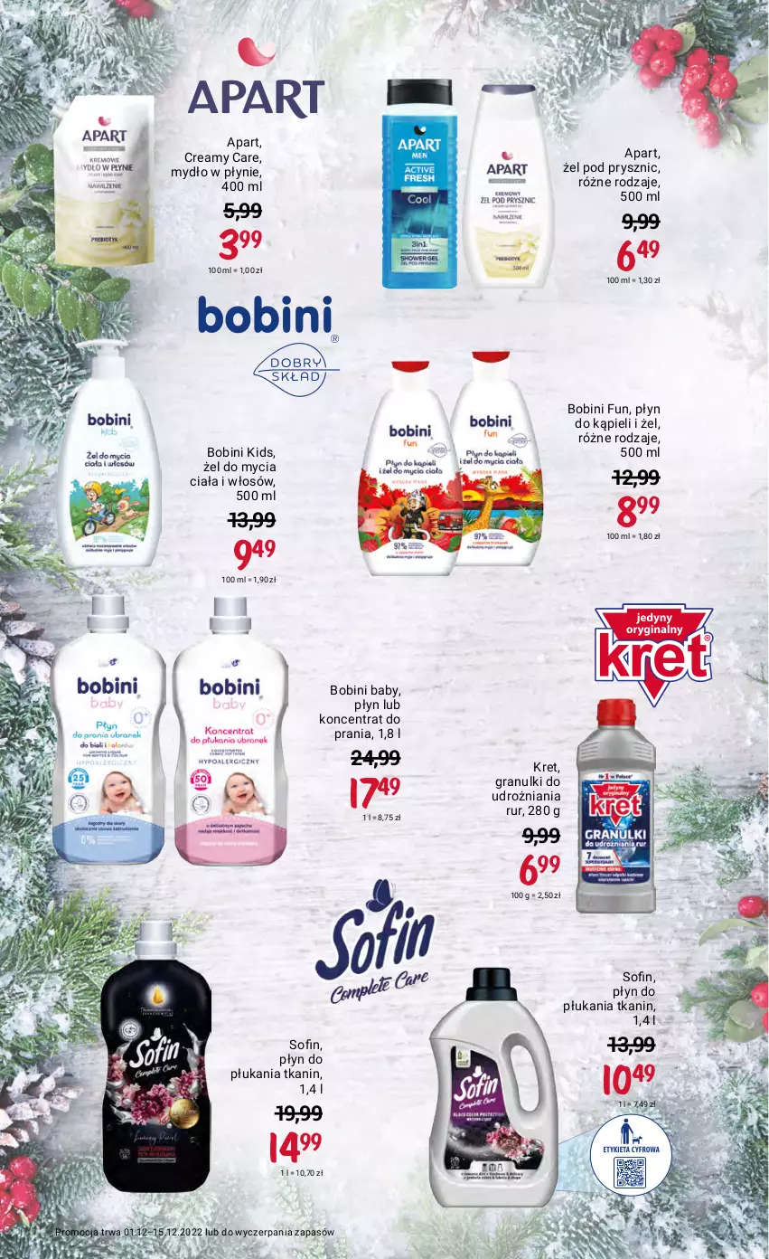 Gazetka promocyjna Rossmann - 1 grudnia - ważna 01.12 do 15.12.2022 - strona 26 - produkty: Gra, Kret, Mydło, Mydło w płynie, Płyn do kąpieli, Płyn do płukania