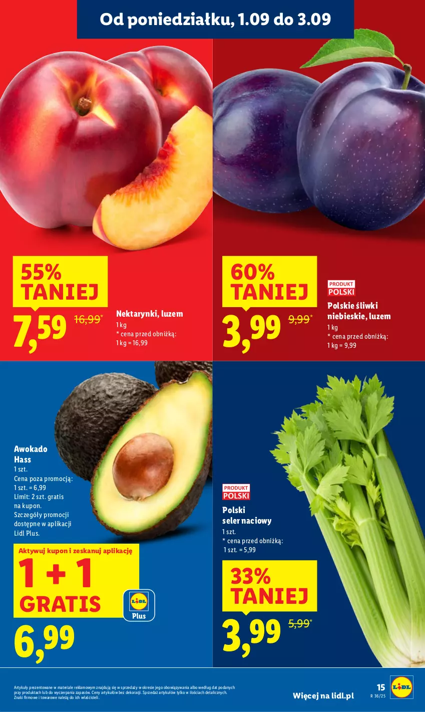 Gazetka promocyjna Lidl - GAZETKA - ważna 01.09 do 03.09.2025 - strona 19 - produkty: Gra, Nektar, Seler naciowy