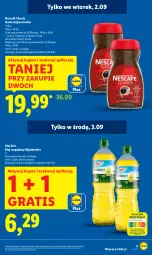Gazetka promocyjna Lidl - GAZETKA - Gazetka - ważna od 03.09 do 03.09.2025 - strona 3 - produkty: Nescafé, Kawa rozpuszczalna, Gra, Kawa, Wazon, Olej rzepakowy, Olej