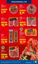 Gazetka promocyjna Lidl - GAZETKA - Gazetka - ważna od 03.09 do 03.09.2025 - strona 31 - produkty: Ser, Gra, Salami, Jamón serrano, Kiełbasa