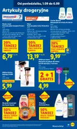 Gazetka promocyjna Lidl - GAZETKA - Gazetka - ważna od 03.09 do 03.09.2025 - strona 55 - produkty: Top, Gra, Pasta do zębów, Wilkinson Sword, Rajstopy, Dove, Szynka, Garnier, Maszynka, Maszynka do golenia, Elmex, Antyperspirant, Blend-a-Med