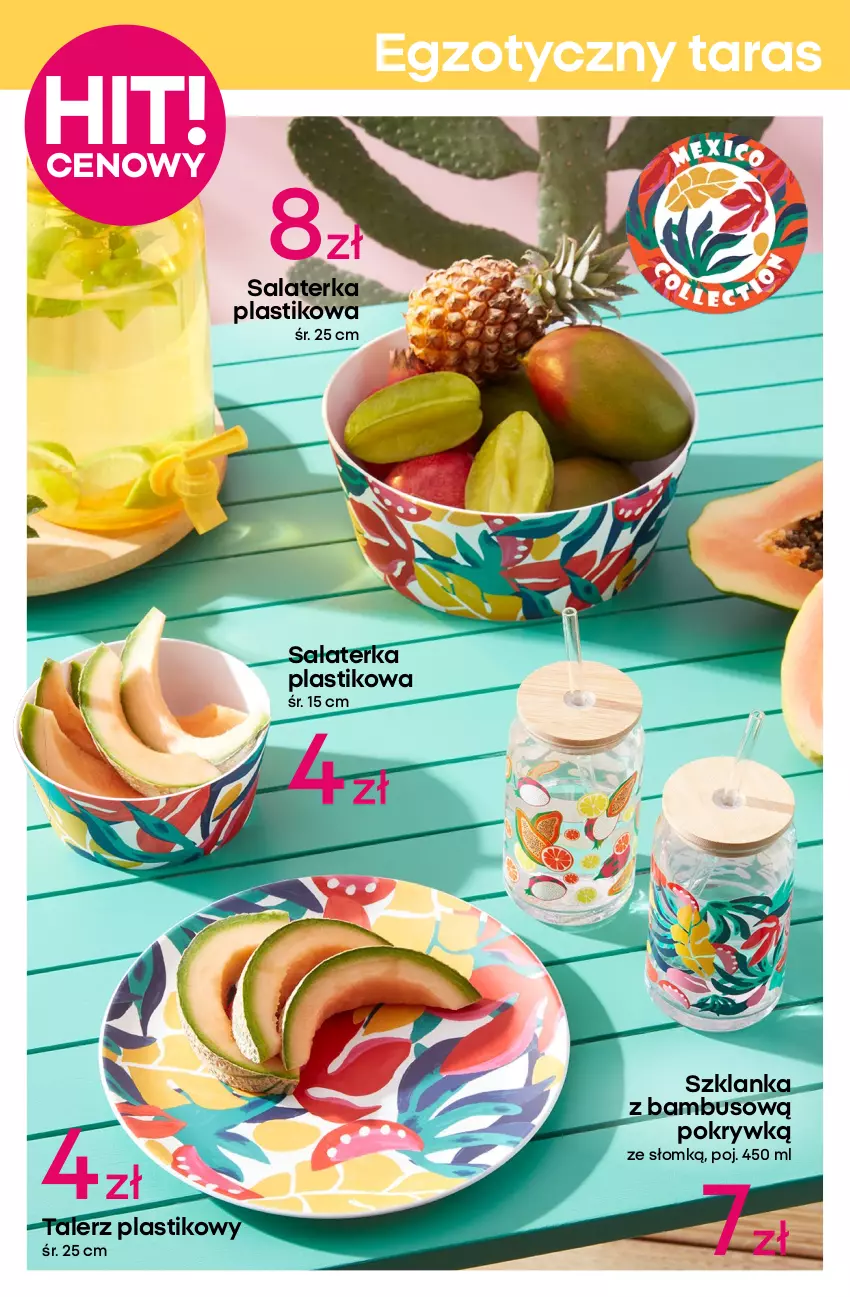 Gazetka promocyjna Pepco - Kolorowe komplety - ważna 05.06 do 18.06.2025 - strona 10 - produkty: Butelka na oliwę, Dozownik, Dzbanek, Kubek, Salaterka, Szklanka, Talerz