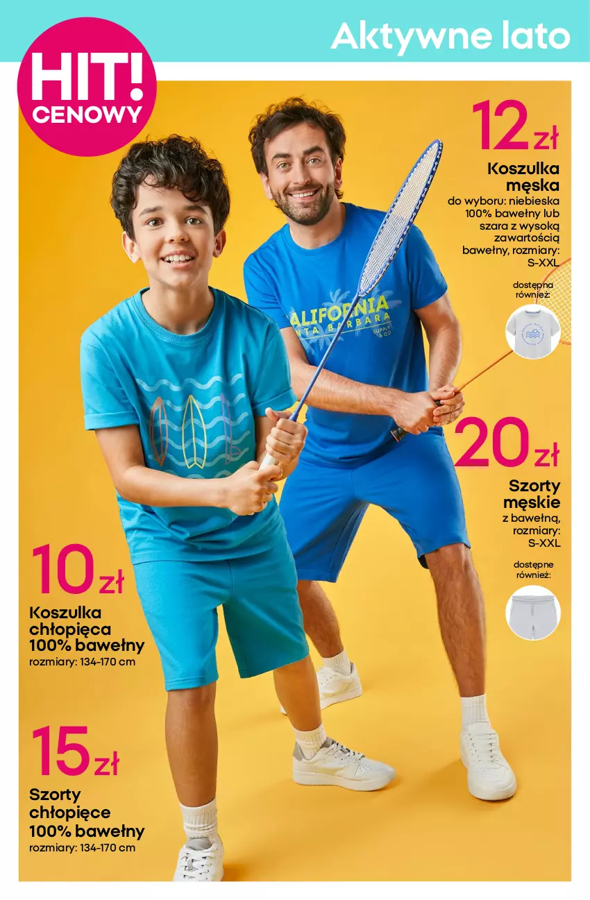 Gazetka promocyjna Pepco - Kolorowe komplety - ważna 05.06 do 18.06.2025 - strona 2 - produkty: Kosz, Koszulka, Sok, Szorty, Top