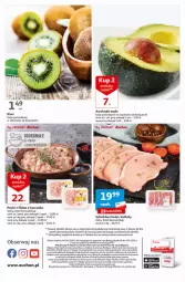 Gazetka promocyjna Auchan - Gazetka Świat Pełen Smaku Moje Auchan - Gazetka - ważna od 07.02 do 07.02.2024 - strona 9 - produkty: Kurczak, Ser, Gra, Kiwi, Tera, Kotlet, Schab bez kości