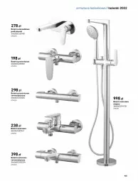 Gazetka promocyjna Castorama - Katalog Łazienki 2022 - Gazetka - ważna od 31.12 do 31.12.2022 - strona 145 - produkty: Bateria umywalkowa, Bateria prysznicowa, Termos, Bateria wannowa, Bateria