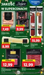 Gazetka promocyjna Lidl - GAZETKA - Gazetka - ważna od 14.12 do 14.12.2022 - strona 29 - produkty: Chrzan, Sos, Ser, Gin, Salami, Bresaola, Pasztet, Pesto, Wołowina, Bazyl, Ser pleśniowy, Kiełbasa