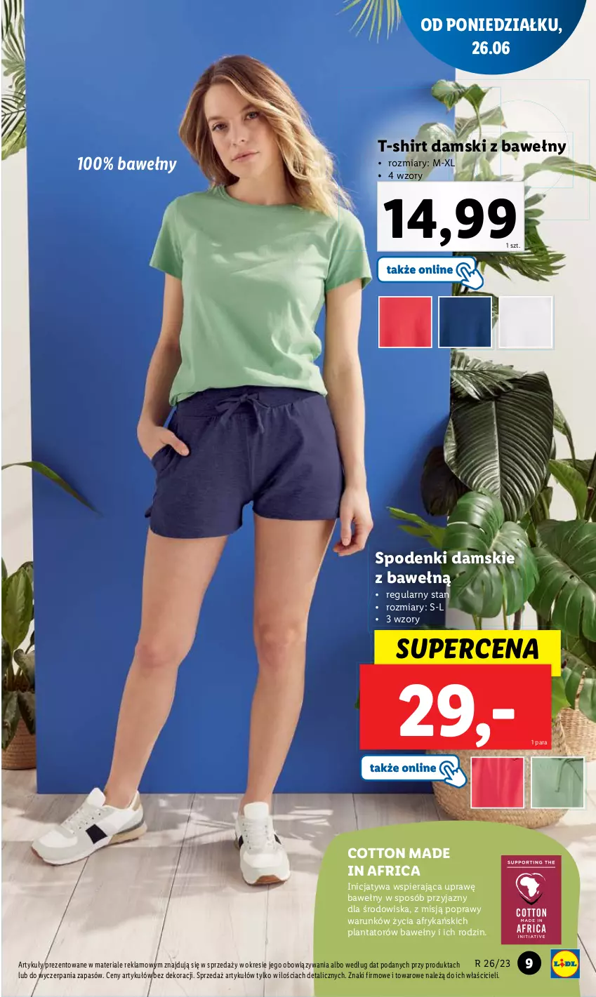 Gazetka promocyjna Lidl - GAZETKA - ważna 26.06 do 01.07.2023 - strona 9 - produkty: T-shirt