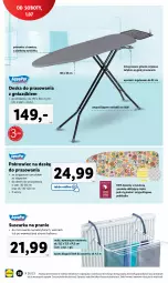 Gazetka promocyjna Lidl - GAZETKA - Gazetka - ważna od 01.07 do 01.07.2023 - strona 44 - produkty: Top, Sok, Deska do prasowania, Pokrowiec na deskę, Wanna, Podkładka, Suszarka, Pokrowiec, Suszarka na pranie, Podkład