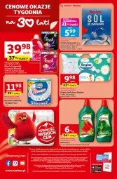 Gazetka promocyjna Auchan - Gazetka 30 Lat Supermarket Auchan - Gazetka - ważna od 14.01 do 14.01.2026 - strona 8 - produkty: Sól, Mus, Gin, Papier, Biohumus, Ręcznik kuchenny, Papier toaletowy, Ręcznik, Foxy, Zmywarki
